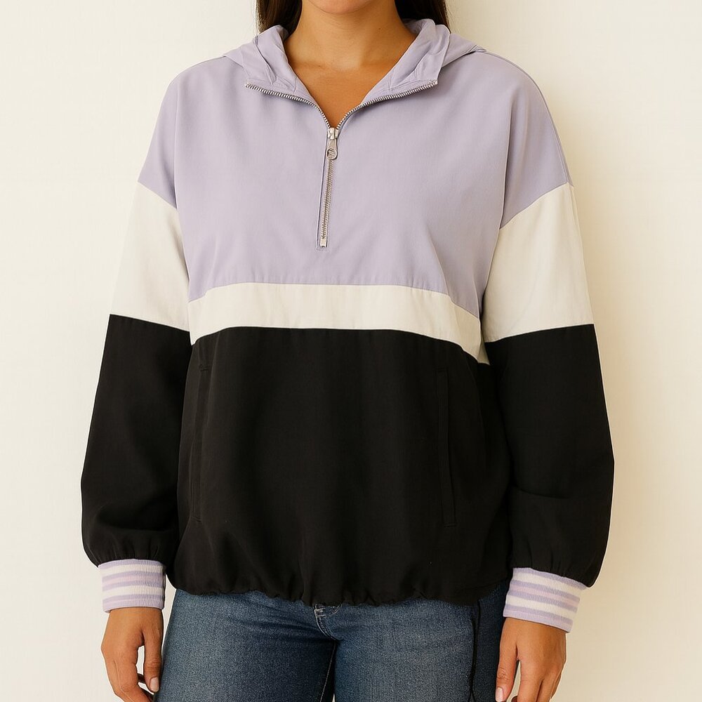 Avia Blue Pullover Jacket Large